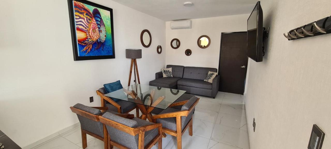 Penthouse Con Roof Garden, Experiencia Sin Igual. Leilighet Manzanillo Eksteriør bilde