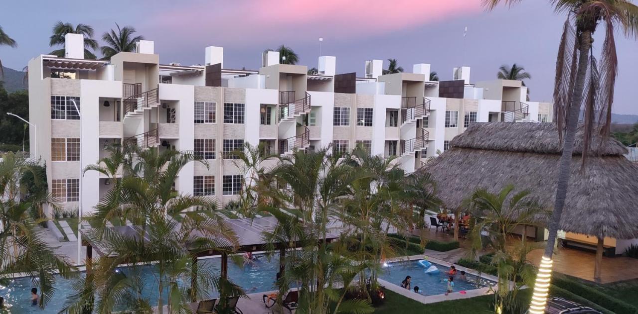Penthouse Con Roof Garden, Experiencia Sin Igual. Leilighet Manzanillo Eksteriør bilde
