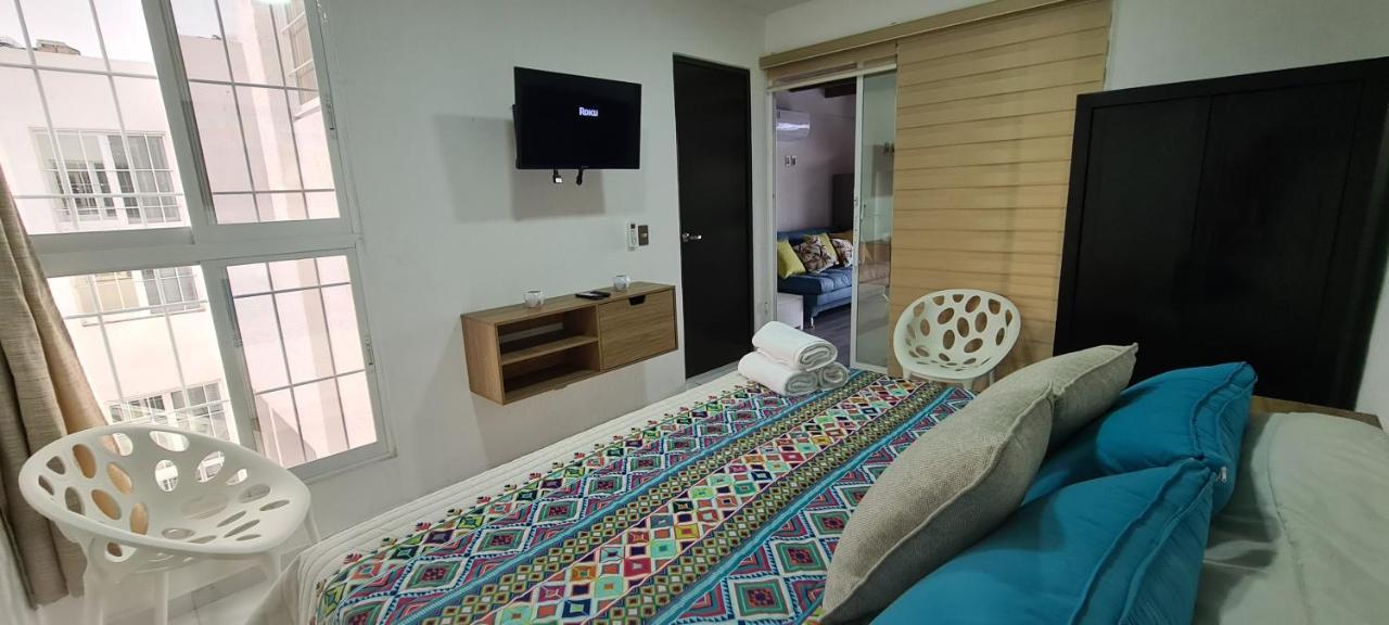 Penthouse Con Roof Garden, Experiencia Sin Igual. Leilighet Manzanillo Eksteriør bilde