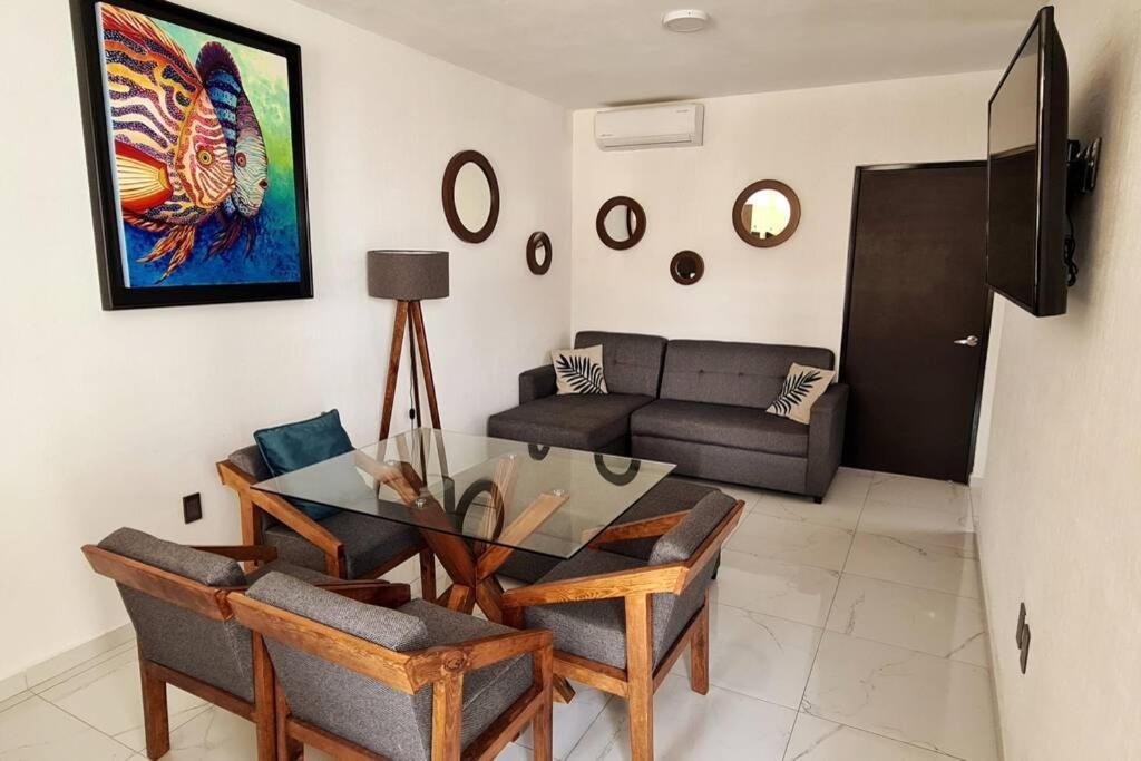 Penthouse Con Roof Garden, Experiencia Sin Igual. Leilighet Manzanillo Eksteriør bilde